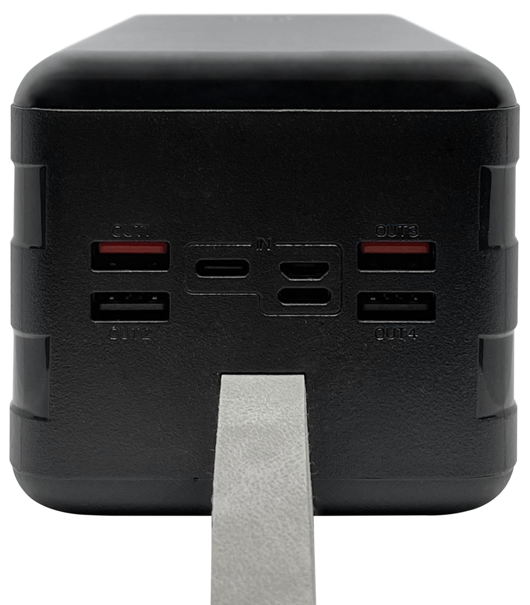 Повербанк XON PowerBank MaxCharge WC8X 80000 mAh Black (5060948063043) - фото 5