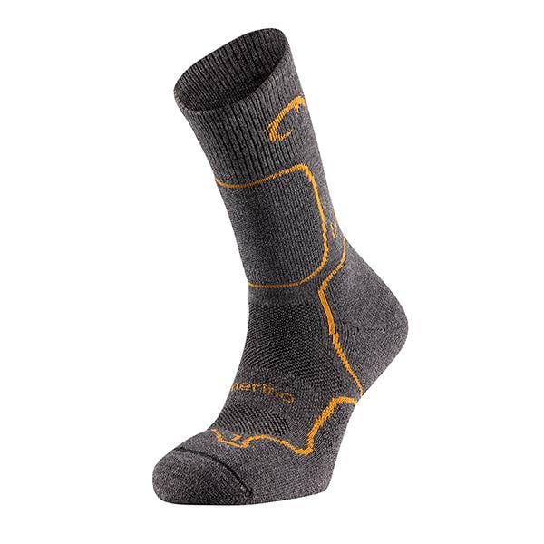 Термоноски Lurbel Dom Merino H5 р. 43-46 Dark Grey/Mustard