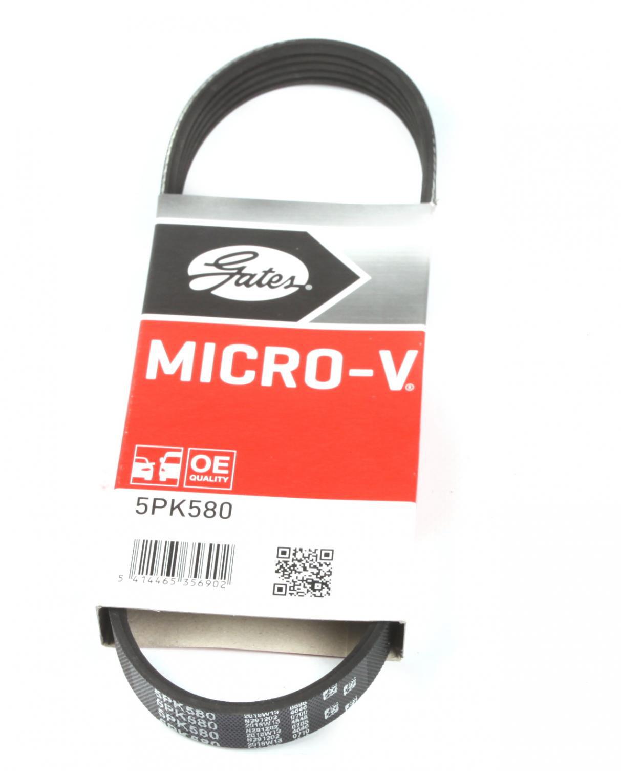 Ремень генератора GATES Ford Mondeo I/II 1.8TD 93-00 (5PK580)