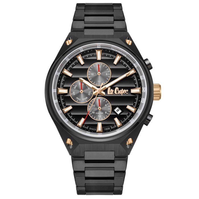 Мужские наручные часы Lee Cooper Ice Black (1838)