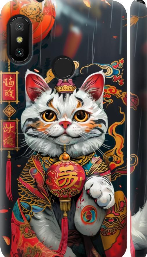 Чехол на Xiaomi Mi A2 Lite China Cat v2 (6135m-1522-42517)