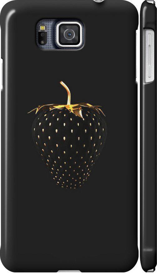 Чехол на Samsung Galaxy Alpha G850F Черная клубника (3585c-65-42517) Чехол на Samsung Galaxy Alpha G850F Черная клубника (3585c-65-42517)