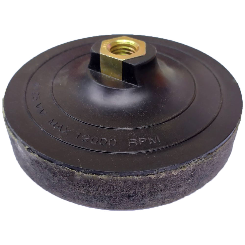 Войлок полировочный для КШМ 125х20 мм М14Серый (54605)