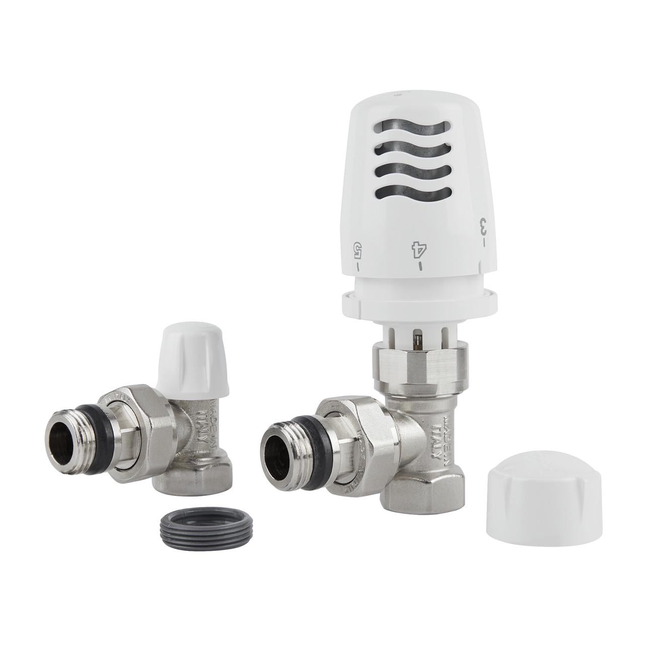 Термокомплект ICMA 1/2" с антипротечкой угловой (№KIT_1100+774-940+805-940)