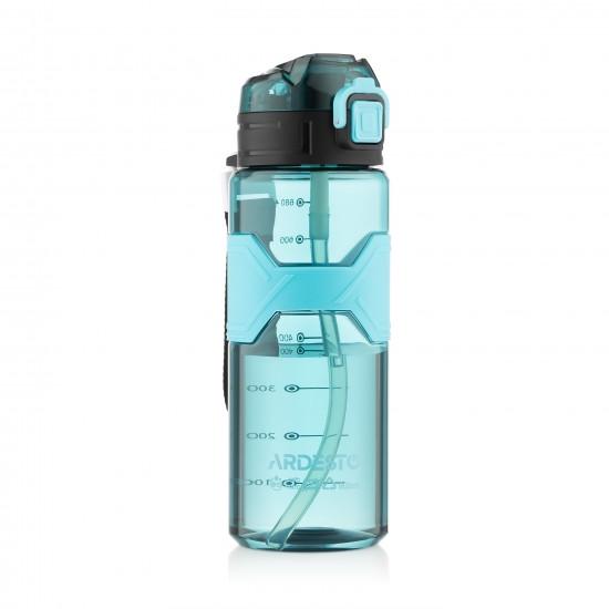 Бутылка для воды Ardesto AR2280EB Fitness пластик 800 мл (2594336641)
