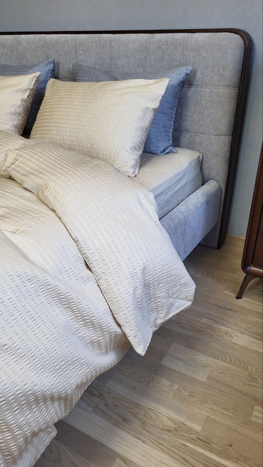 Комплект постельного белья Кис S2004 сатин Premium Gofre полуторный/наволочки 50х70/70х70 см (6456) - фото 7 Комплект постельного белья Кис S2004 сатин Premium Gofre полуторный/наволочки 50х70/70х70 см (6456) - фото 7