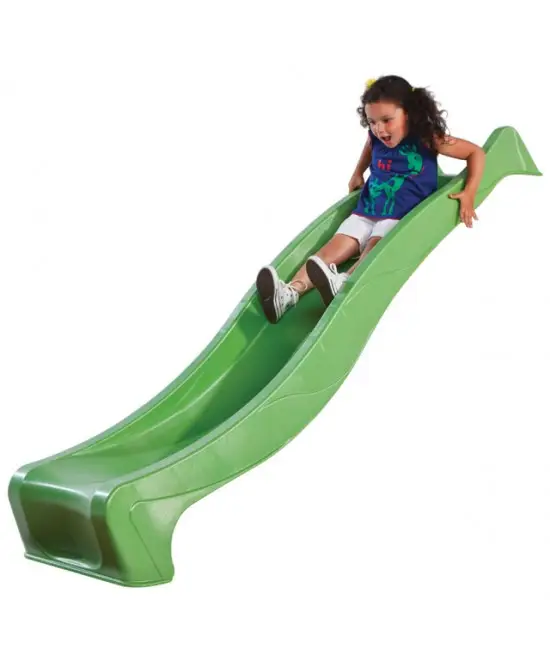 Гірка дитяча пластикова із підключенням води 3 м Салатовий (sp3000l) - фото 1