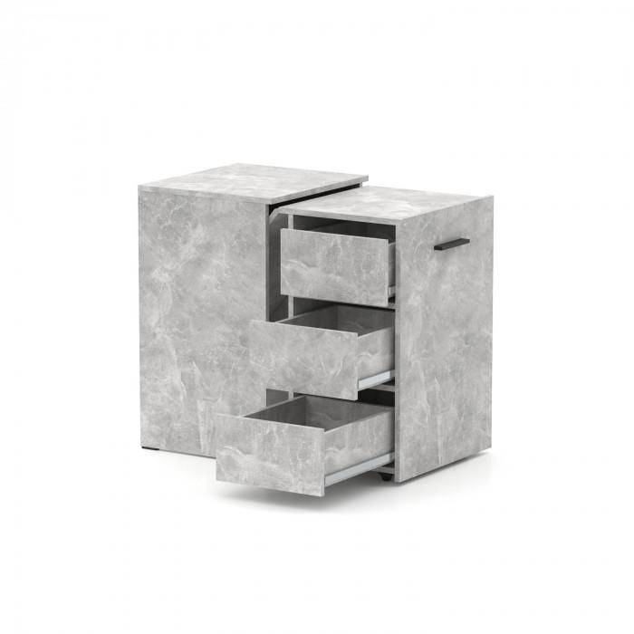 Стіл-трансформер Knap Hobana Box 3 World 140х50х75 см Ательє світлий (S201030110) - фото 2 Стіл-трансформер Knap Hobana Box 3 World 140х50х75 см Ательє світлий (S201030110) - фото 2