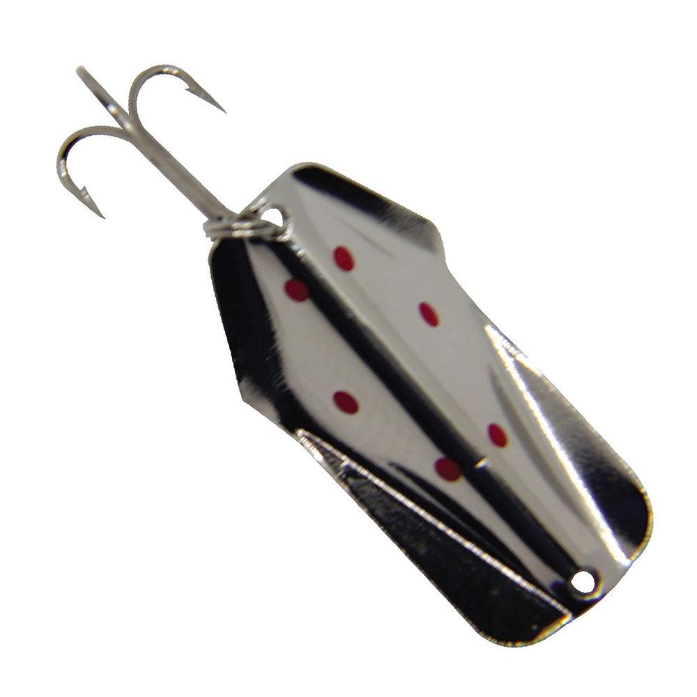 Блесна колеблющаяся Jake's Lures Wobbler Silver/Red Dots (7604) Блесна колеблющаяся Jake's Lures Wobbler Silver/Red Dots (7604)