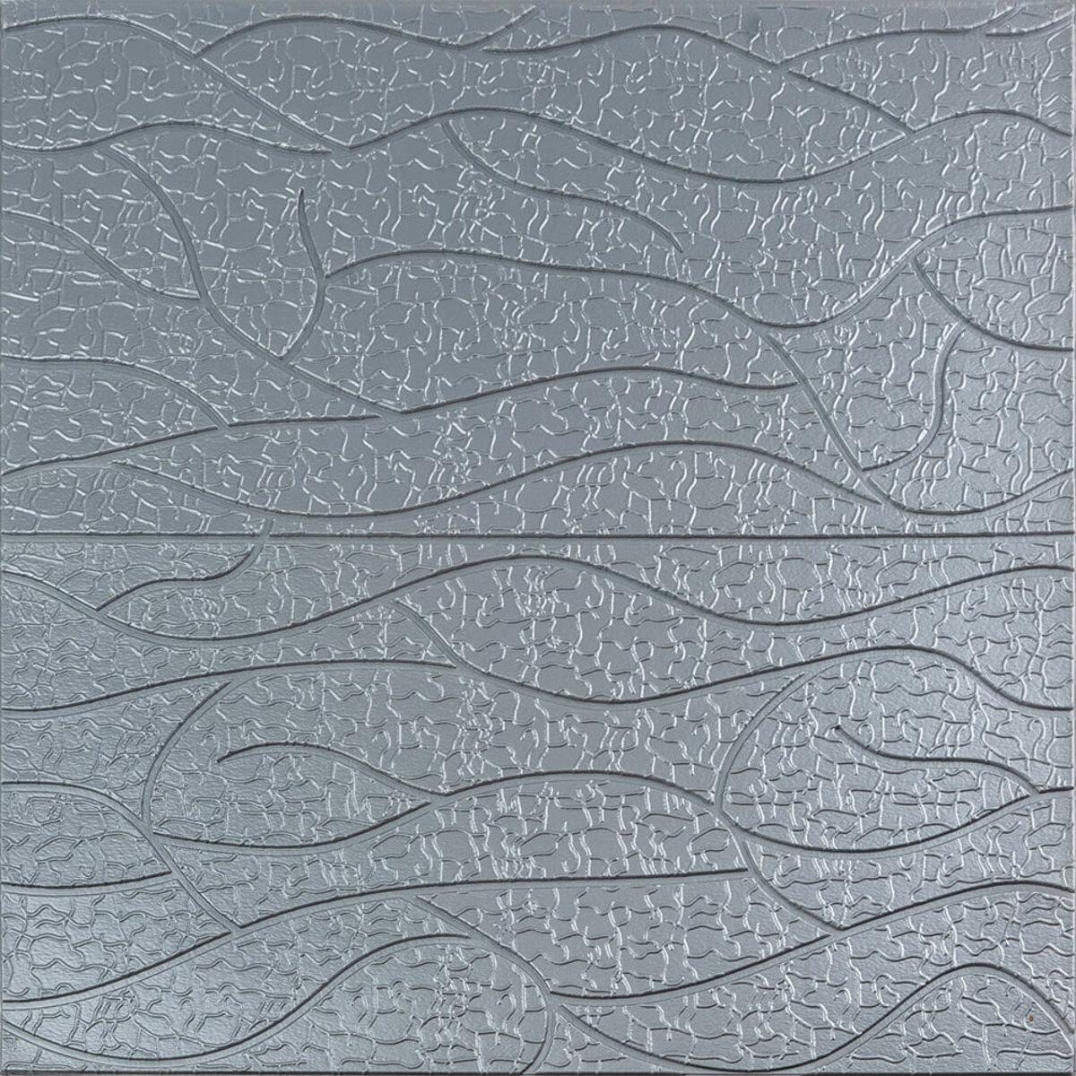 3D-Панель 700х700х6 мм Silver (SW-00001951)