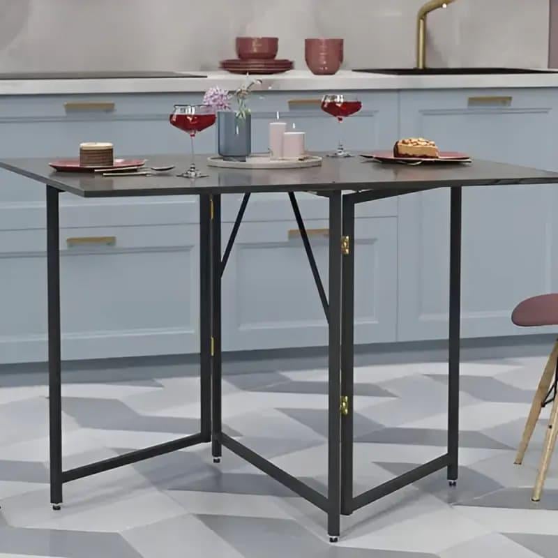 Стіл-книжка трансформер Ferrum-decor Вуді метал/ДСП 16 мм 75x130x90 см Чорний/Сосна Кембра (FRD-106744) - фото 1 Стіл-книжка трансформер Ferrum-decor Вуді метал/ДСП 16 мм 75x130x90 см Чорний/Сосна Кембра (FRD-106744) - фото 1