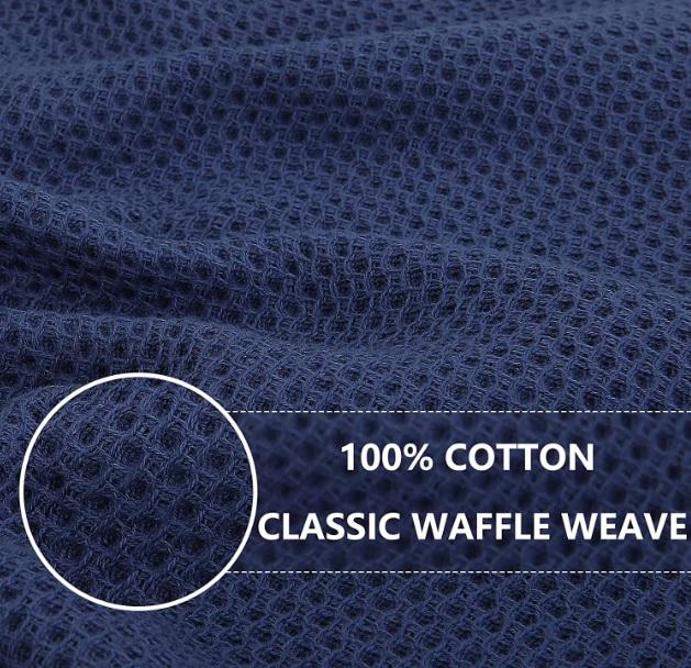 Набор кухонных полотенец Organic Premium 6в1 100% хлопок 34х34 см Синий (НПК0005) - фото 2