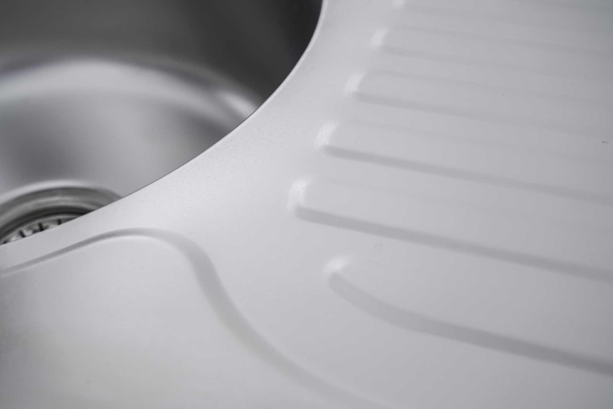 Мойка кухонная Valeso сатин 6745 0,8/180 мм из нержавеющей стали - фото 7 Мойка кухонная Valeso сатин 6745 0,8/180 мм из нержавеющей стали - фото 7