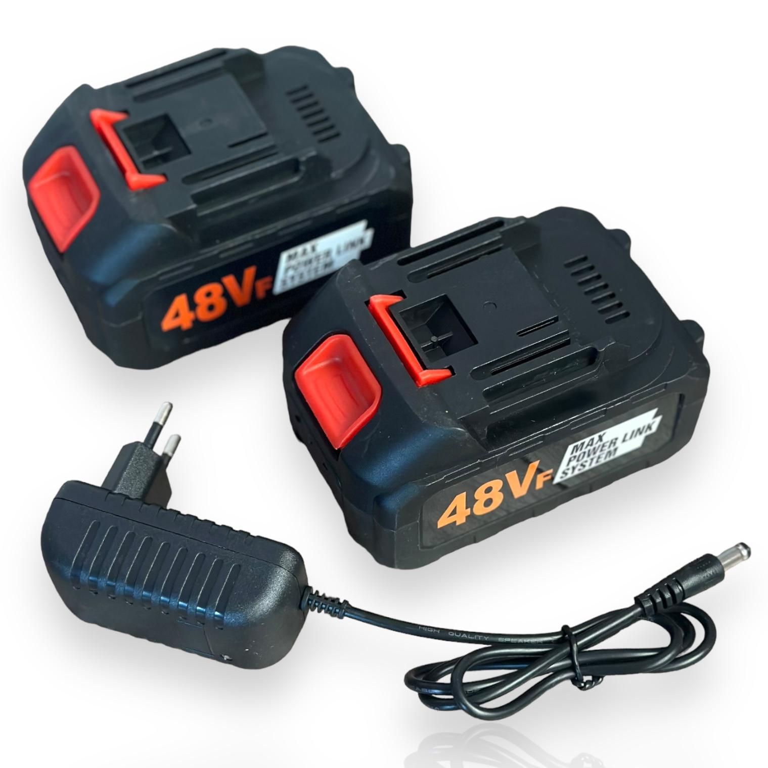 Триммер аккумуляторный 48V/2Ah для травы и кустов 2 АКБ - фото 8