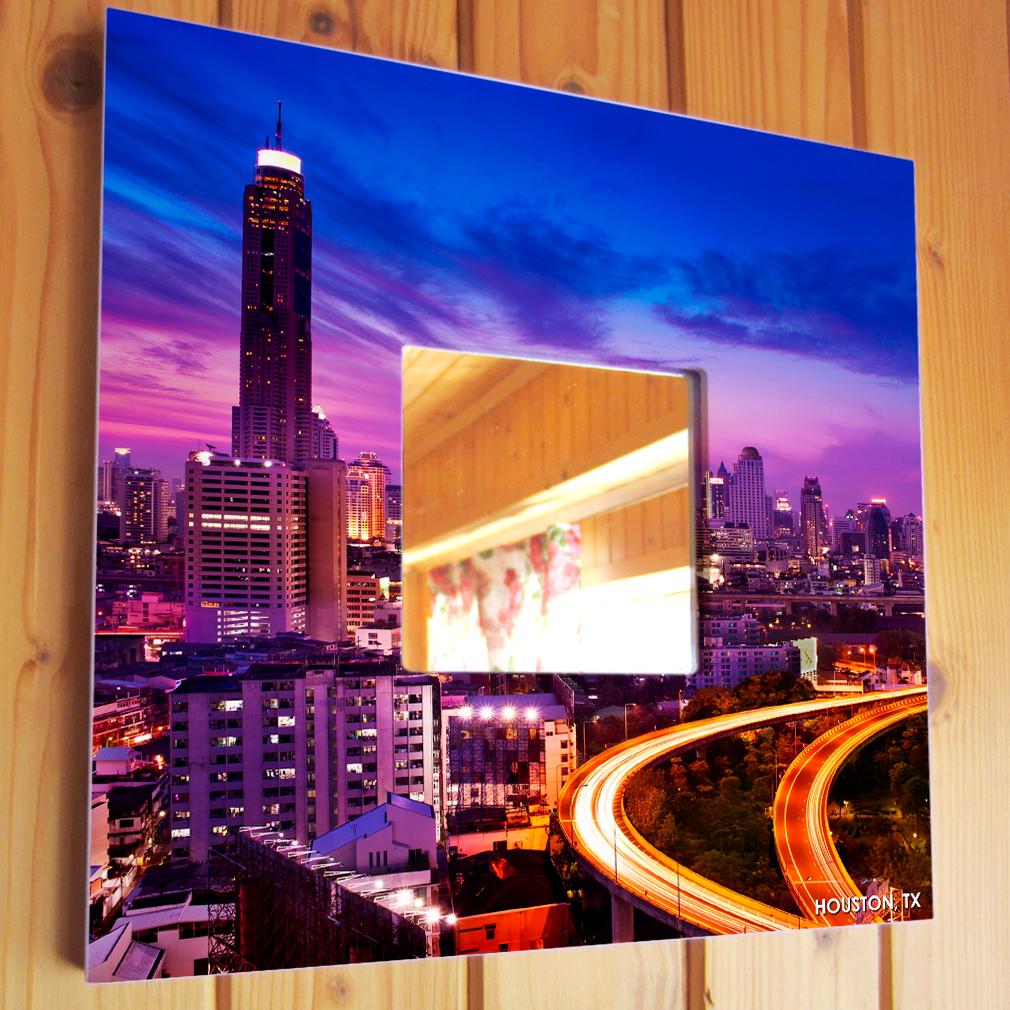 Дзеркало декоративне Хьюстон 260х260 мм (M04007)