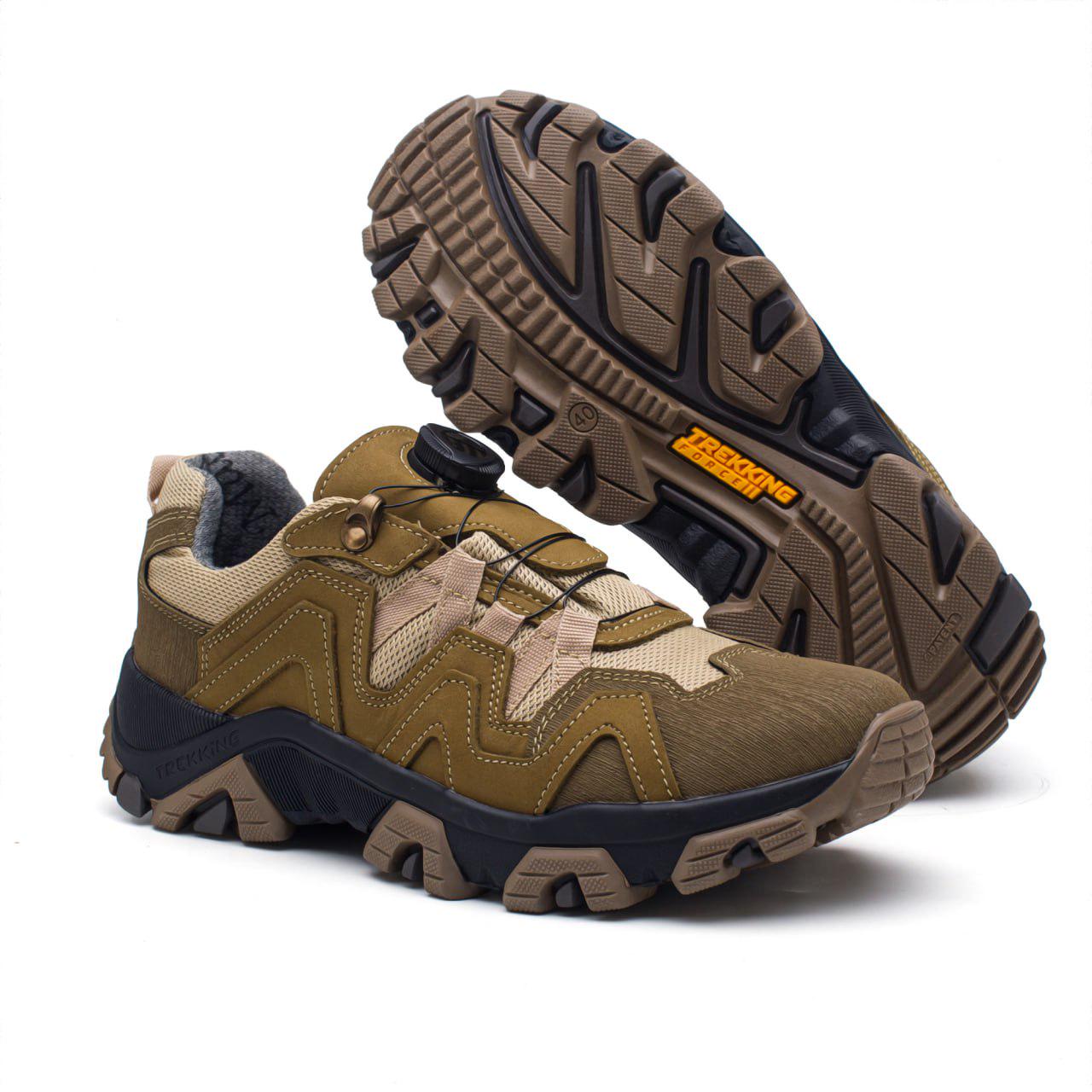 Кроссовки мужские демисезонные с автошнуровкой р. 41 Песочный - фото 3 Кроссовки мужские демисезонные с автошнуровкой р. 41 Песочный - фото 3