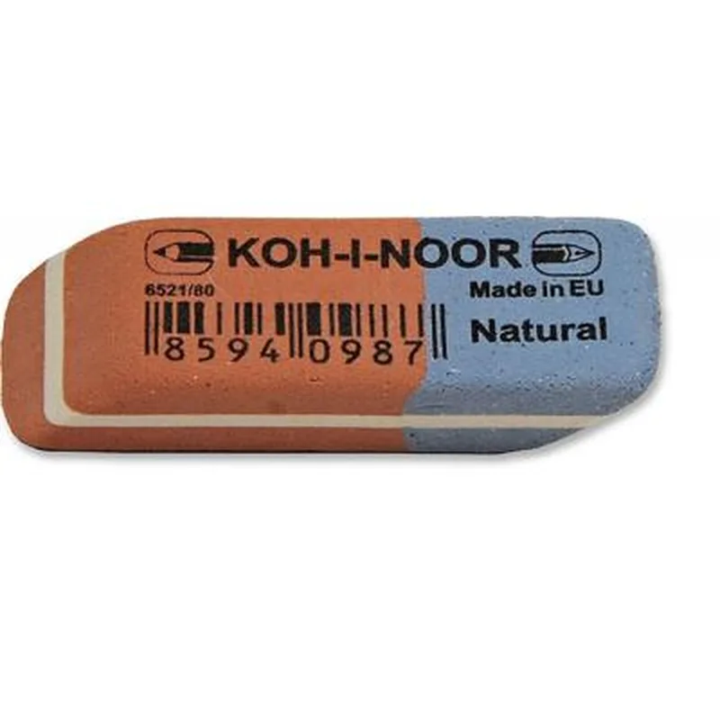 Гумка Koh-i-Noor combined eraser BlueStar 6521/80 (6521080006KD)