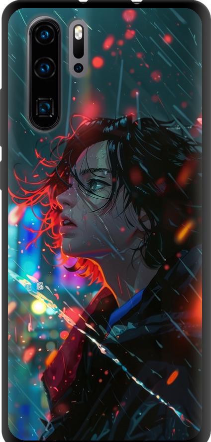 Чехол на Huawei P30 Pro Ночные огни (6096b-1621-42517)