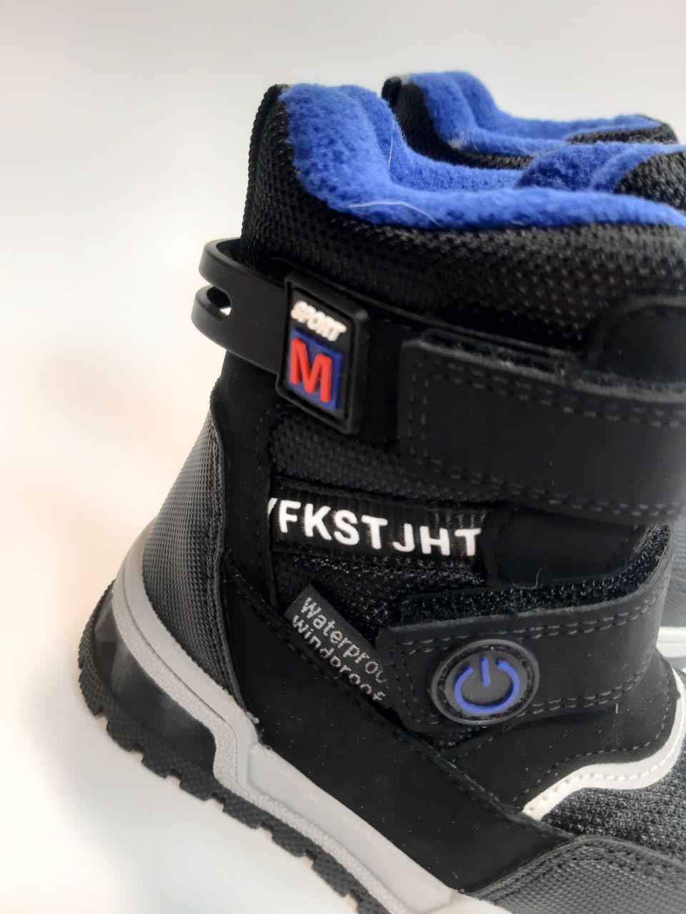 Черевики зимові TOM.M для хлопчика р. 23 14,9 см Чорний (10808 А) - фото 2 Черевики зимові TOM.M для хлопчика р. 23 14,9 см Чорний (10808 А) - фото 2