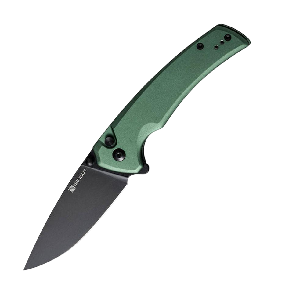 Нож складной Sencut Serene S21022B-5 механизм Button Lock длина 207,5 мм длина клинка 88,4 мм толщина 3 мм Зеленый (621809)