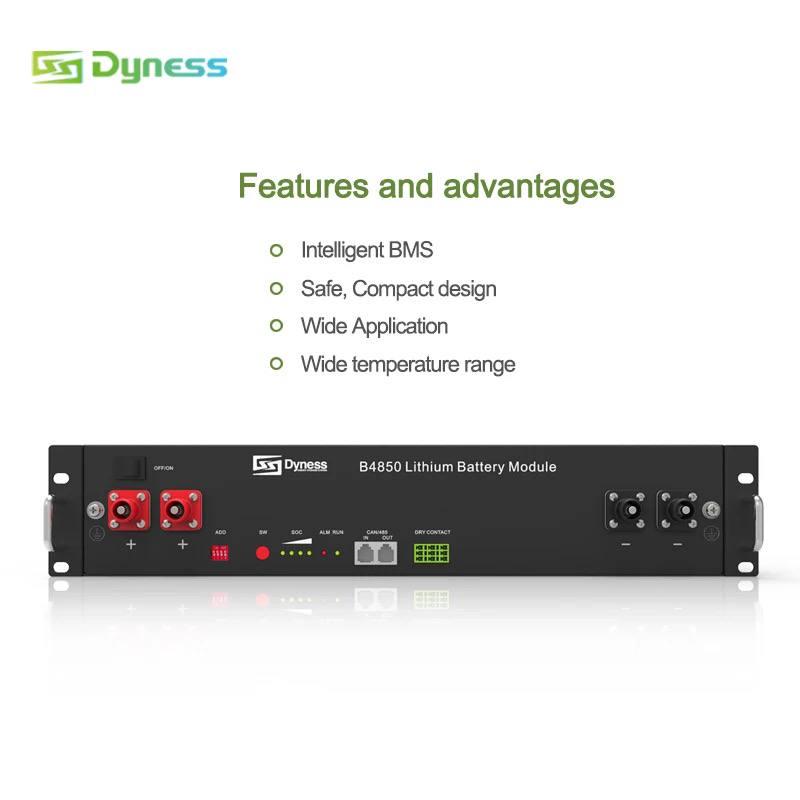 Акумулятор для ДБЖ Dyness B4850 LiFePO4 48V/50 Ah 2400W/h літій-залізо-фосфатний (19351706) - фото 2