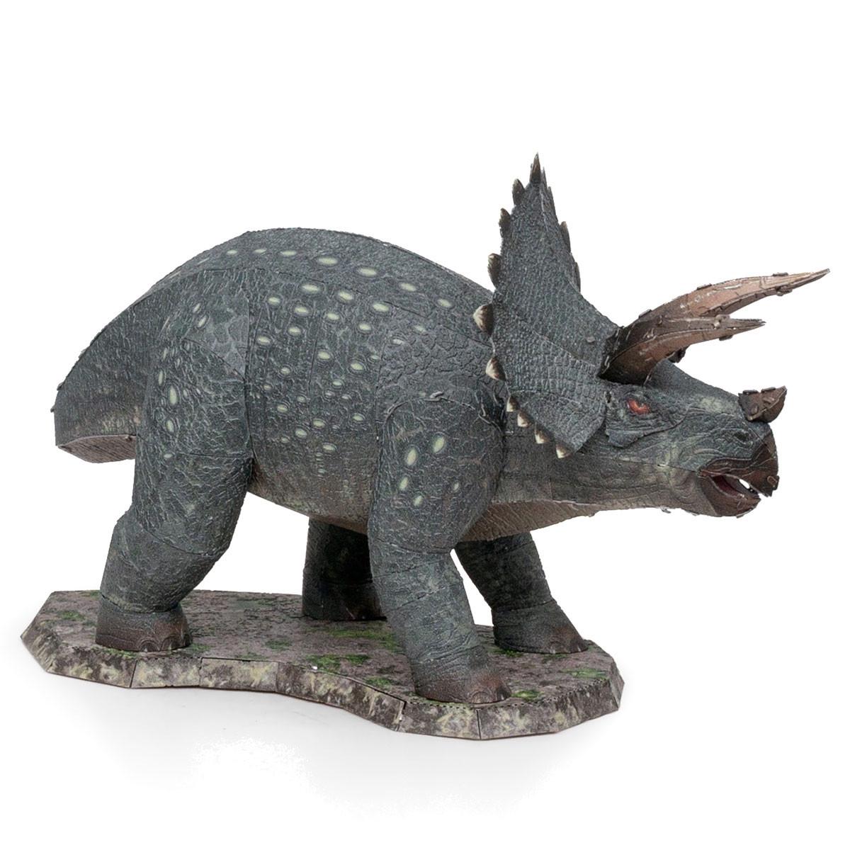 Конструктор металлический 3D Metal Earth Triceratops (ME1011) - фото 4