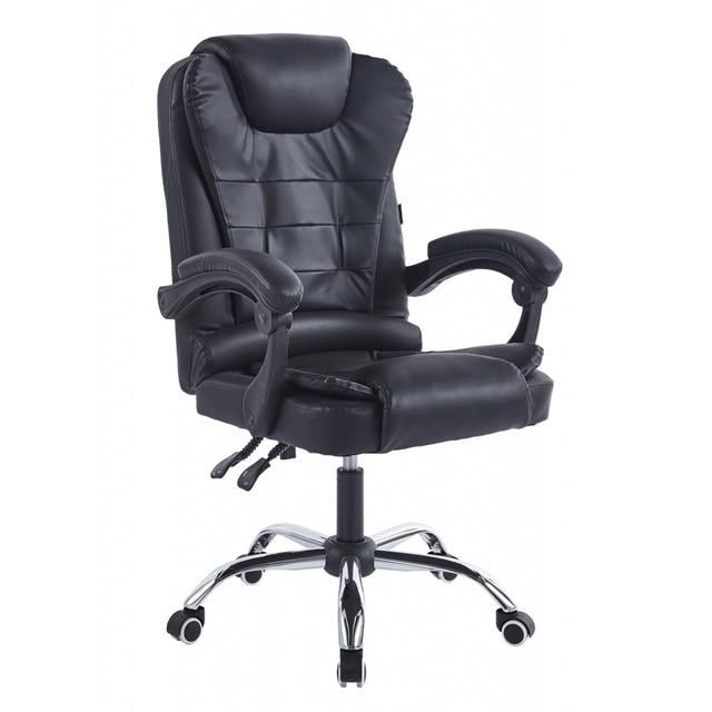Офисное кресло на колесах Bonro BN-6070 Черный (2834555280)