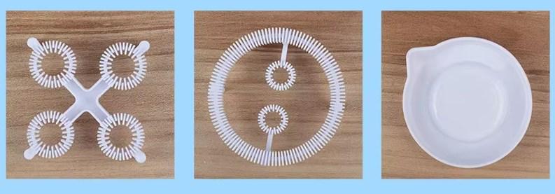 Пистолет с комбинированными пузырями до 25 см 2 насадки с 2 батарейками (2594029076) - фото 3 Пистолет с комбинированными пузырями до 25 см 2 насадки с 2 батарейками (2594029076) - фото 3