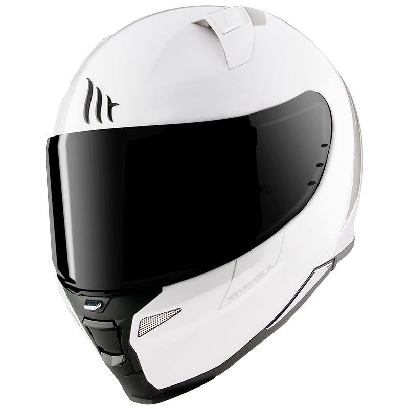 Мотошлем MT HELMETS Revenge 2 Solid L White (10765)