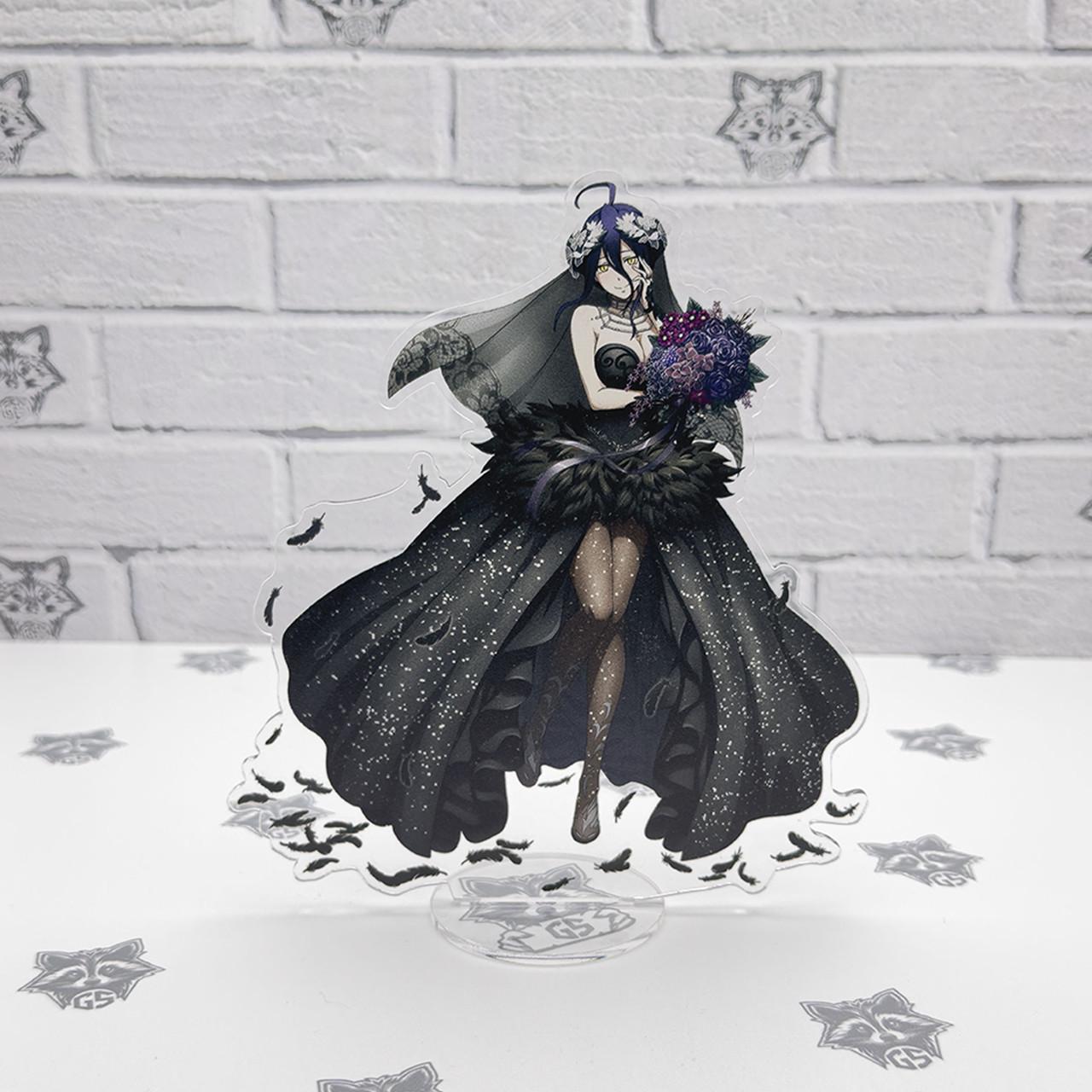 Фигурка коллекционная акриловая Аниме Король Overlord Albedo 1 15 см (2219699807)