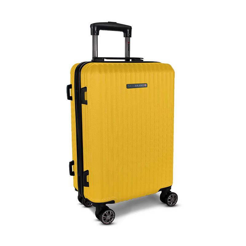 Чемодан на 4-х колесах Swissbrand Riga 2.0 S 31 л Yellow (DAS301895)