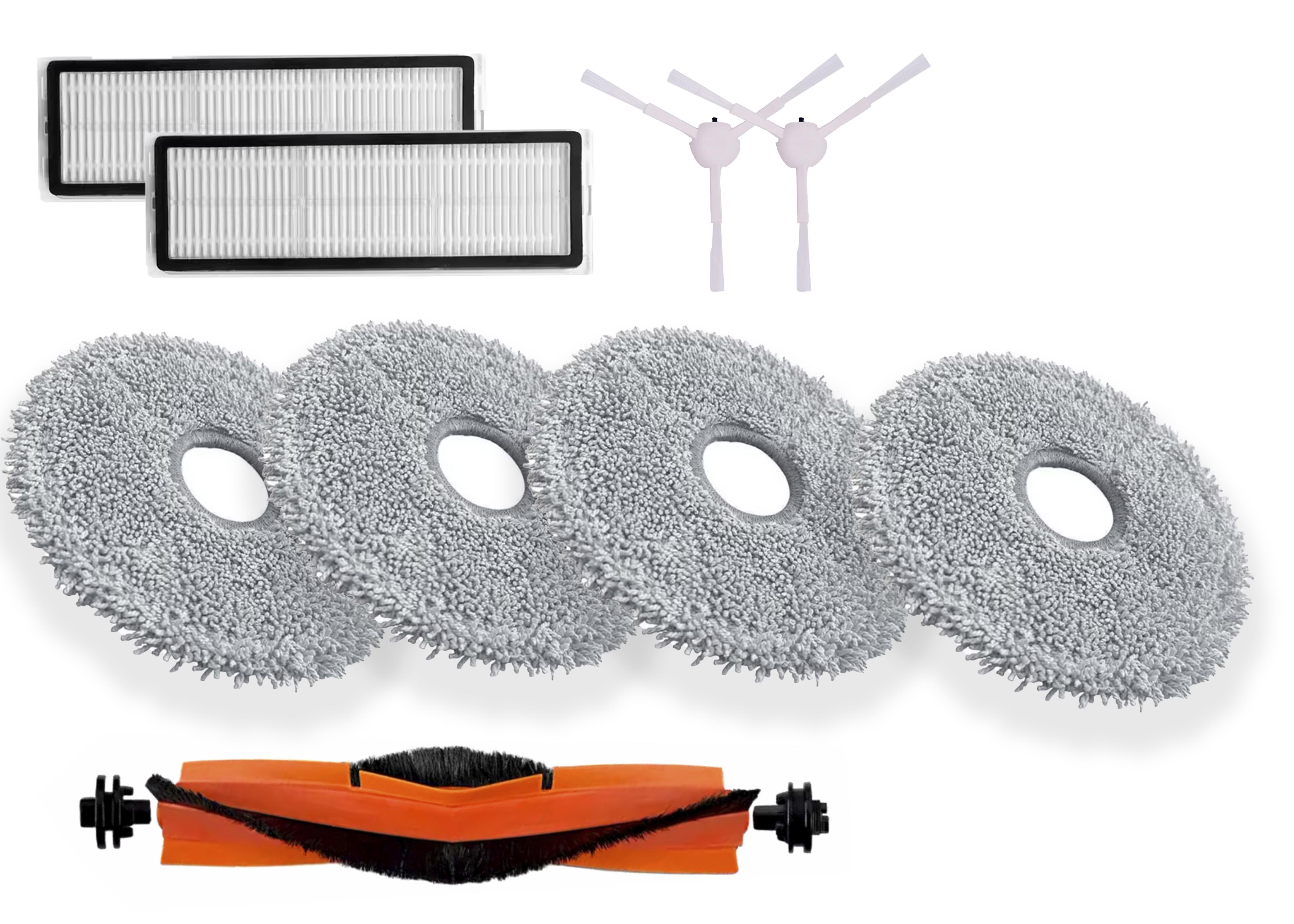 Комплект аксессуаров для робота-пылесоса Xiaomi S20+/S10 Plus/S10+/B108GL/B105/B108CN/B113CN 9 шт.