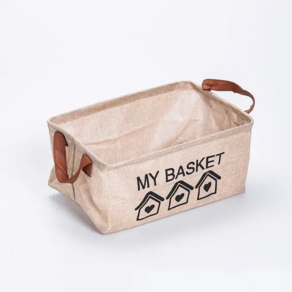 Органайзер для зберігання речей 30х20х14 см Бежевий - фото 2 Органайзер для зберігання речей 30х20х14 см Бежевий - фото 2