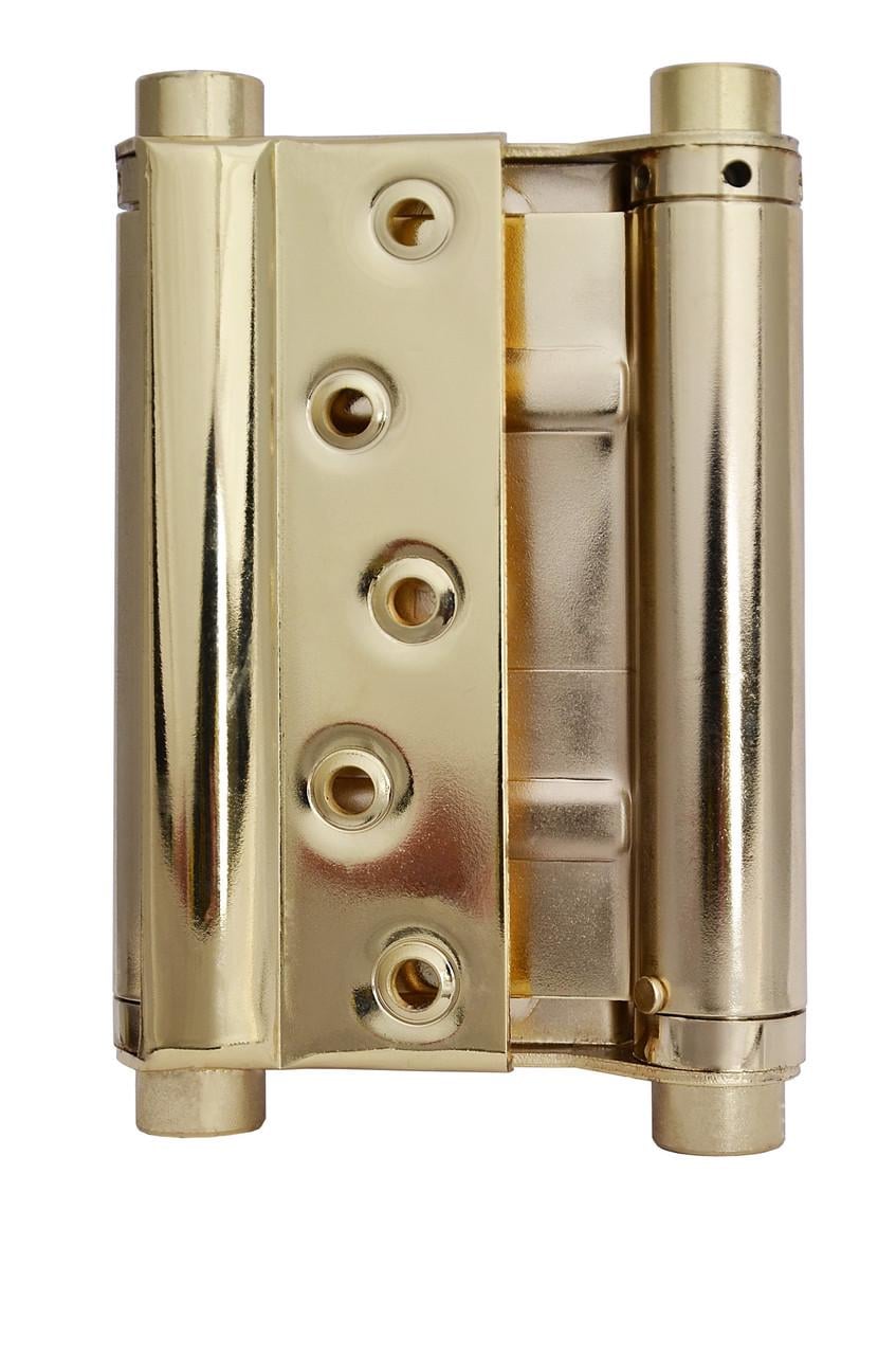 Петля маятниковая ODAK №33 барная 1 пар 120x140 мм латунь (odak33s)