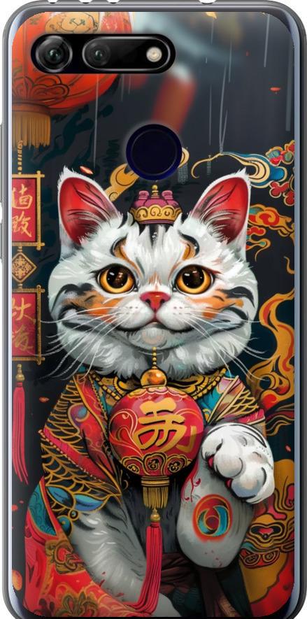 Чехол на Huawei Honor View 20 China Cat v2 (6135u-1645-42517)