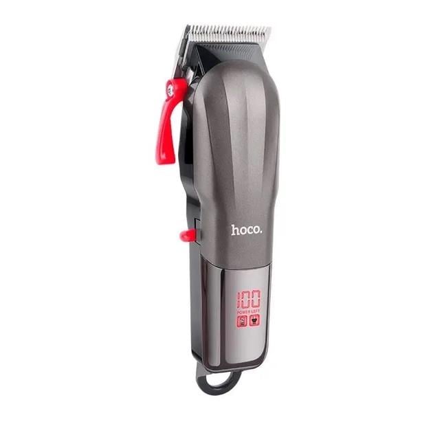 Машинка для стрижки аккумуляторная Hoco Admire DAR09 с насадками 4 шт. 10 Вт 2600 мАh Grey (36909057) Машинка для стрижки аккумуляторная Hoco Admire DAR09 с насадками 4 шт. 10 Вт 2600 мАh Grey (36909057)