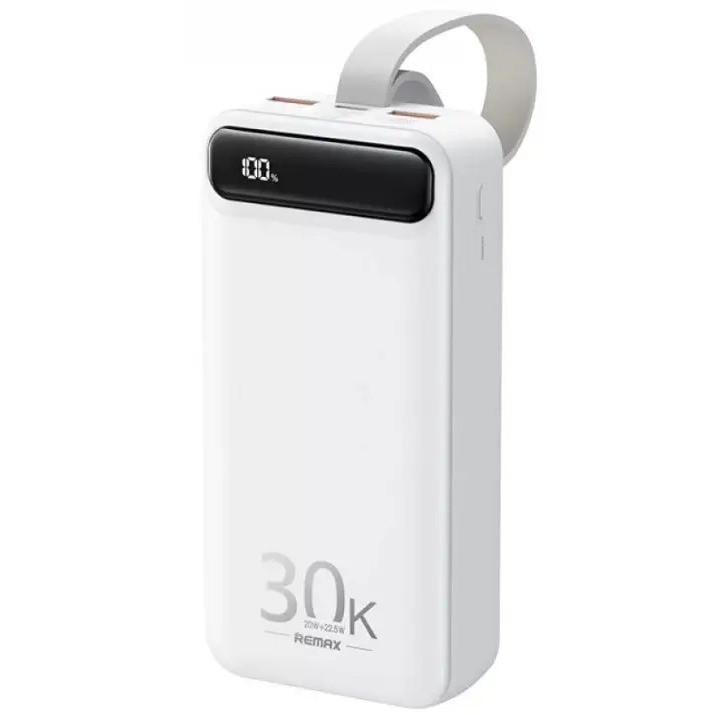 Повербанк REMAX Bole RPP-522 QC 30000 mAh с лампой White (019722)