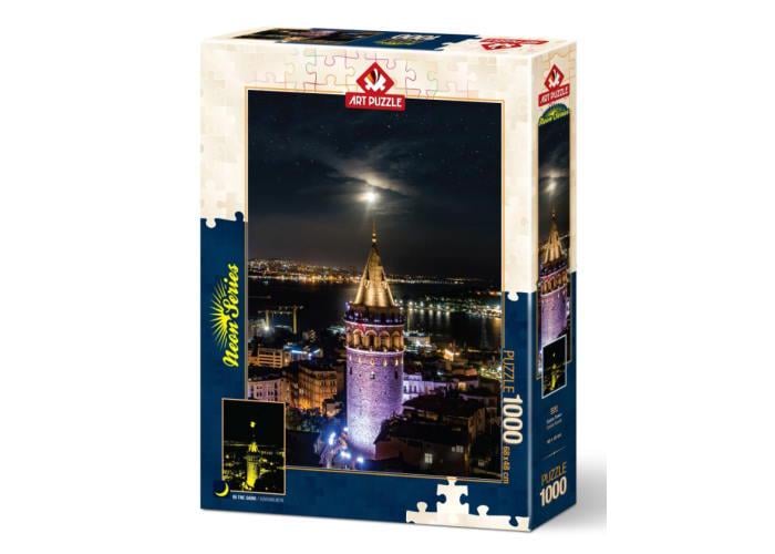 Пазлы НЕОНОВАЯ СЕРИЯ ГАЛАТСКАЯ БАШНЯ 1000 элементов (5241)