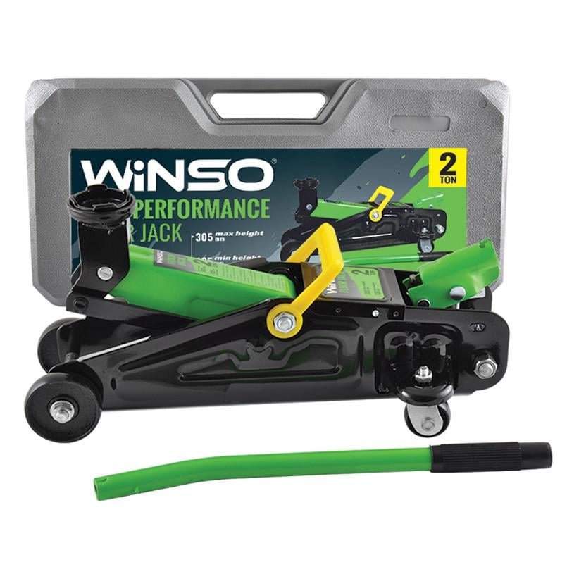 Домкрат гідравлічний підкатний WINSO 2т 125-305 мм (171660)