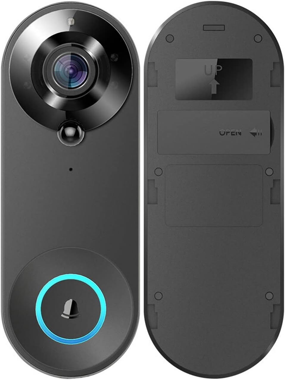 Відеодомофон VHG N8 Tuya Version Video Doorbell Wifi Black - фото 4 Відеодомофон VHG N8 Tuya Version Video Doorbell Wifi Black - фото 4