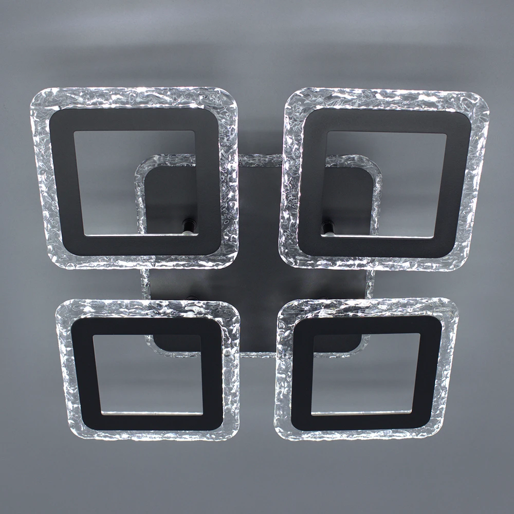 Люстра умная Smart LED 70 Вт Черный