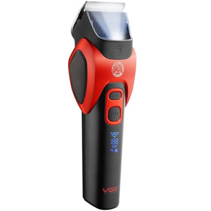 Машинка для стрижки тварин VGR V-208 6 насадок Червоний (32407142) Машинка для стрижки тварин VGR V-208 6 насадок Червоний (32407142)