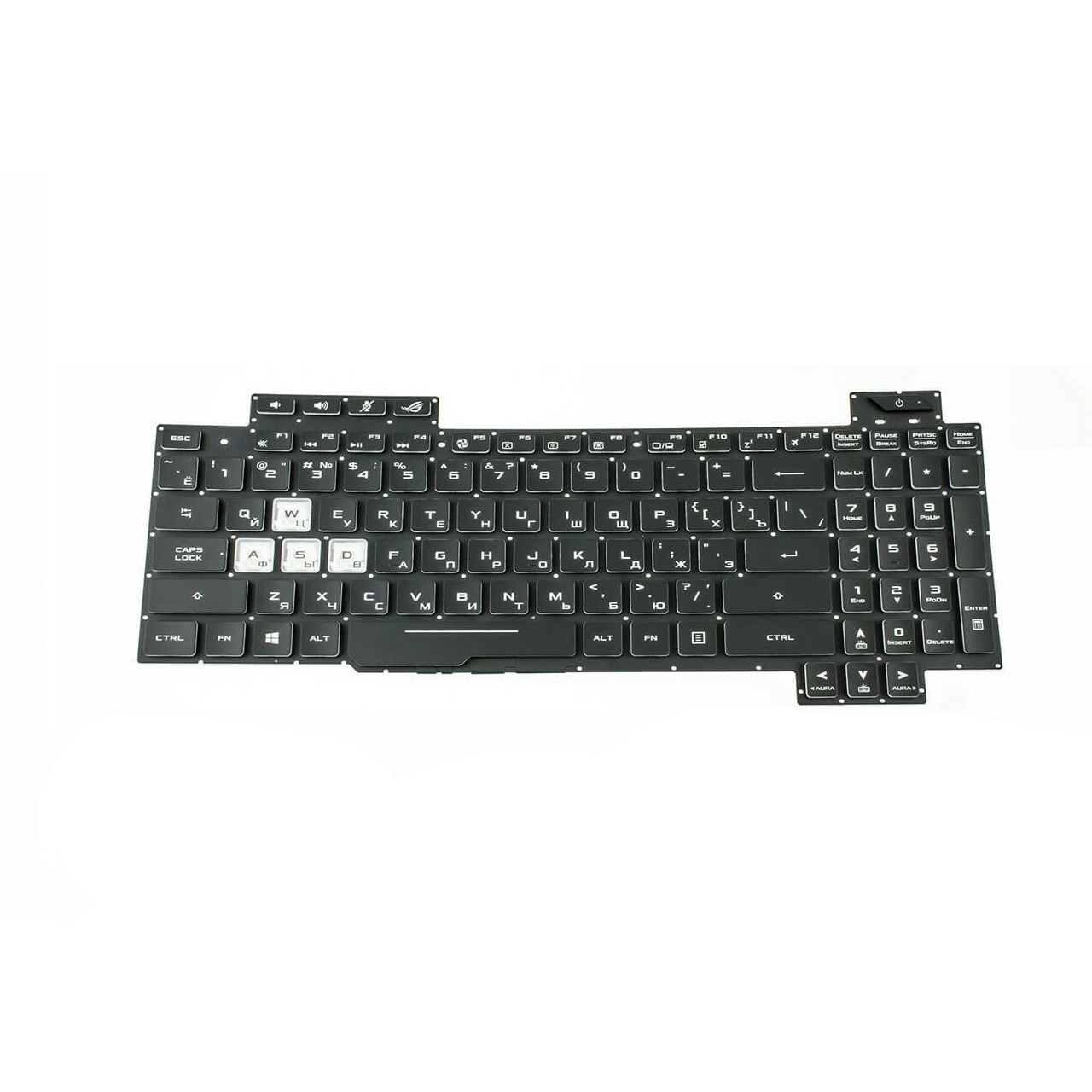 Клавиатура для ноутбука Asus GL764GM подсветка клавиш (0KNR0-6618RU00)