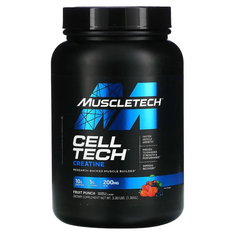 Комплексний креатин MuscleTech Cell Tech Performance Series Fruit Punch 1360 g