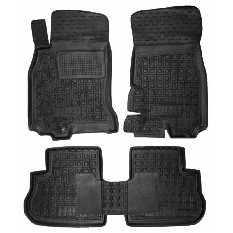 Коврики автомобильные AVTO-Gumm Infiniti FX35 I S50 03-08 Черный (11658)