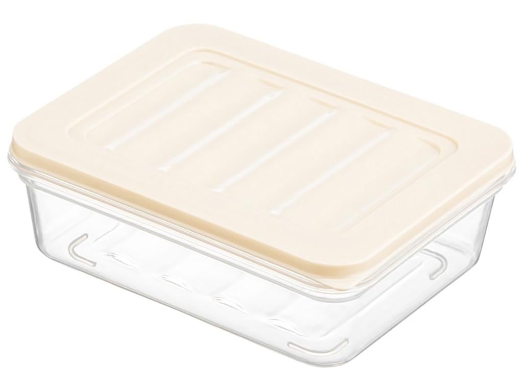 Контейнер Idea Home 00980 Fresh Box MIX 600 мл Бежевый (MLM-00980) Контейнер Idea Home 00980 Fresh Box MIX 600 мл Бежевый (MLM-00980)