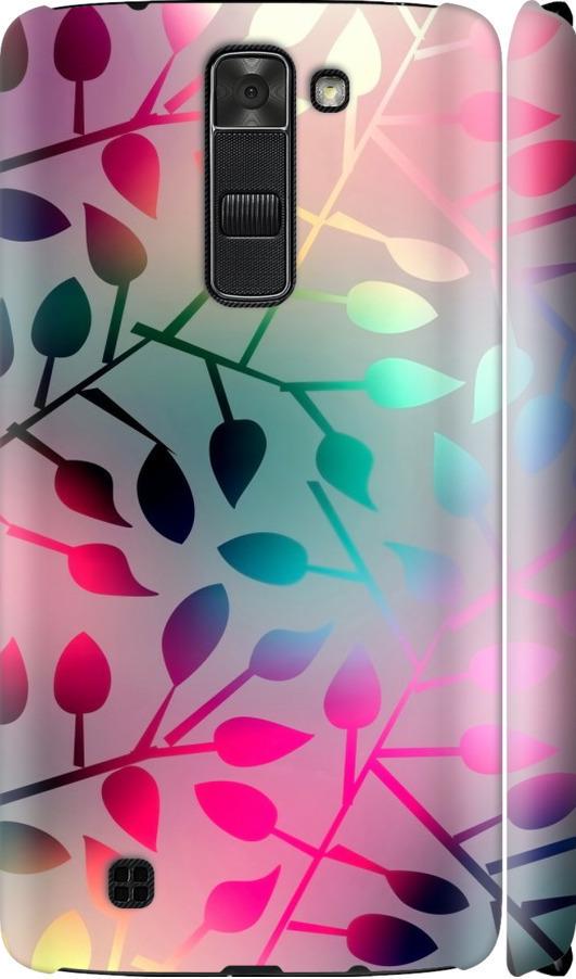 Чехол на LG K7 Листья (2235m-451-42517)