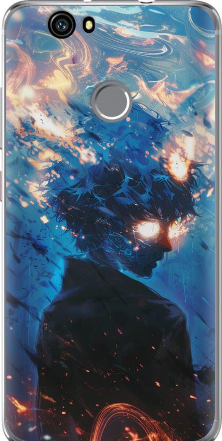 Чехол на Huawei Nova Сатору Годжо (6129u-439-42517)