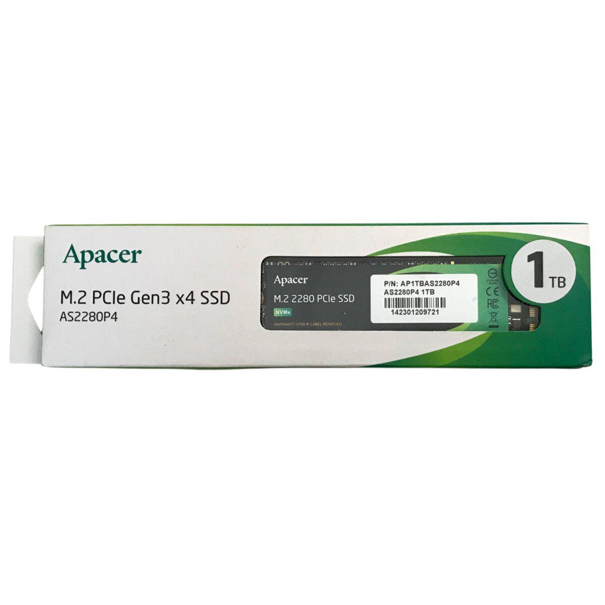 SSD-диск Apacer AS2280P4 AP1TBAS2280P4-1 1 Тб (24869185) - фото 3