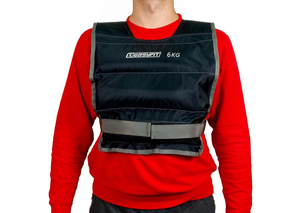 Жилет обважнювальний EasyFit 6 кг (EF-WTVS-006) - фото 2